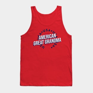 The American Great Grandma - 4th of July Tank Top